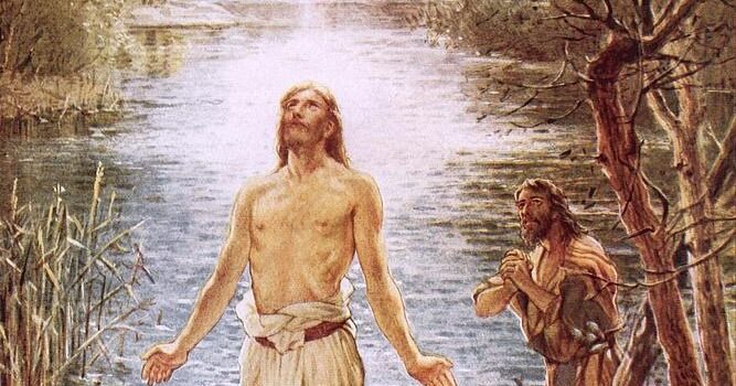 William Brassey Hole, Ivan Krstitelj krsti Isusa Krista