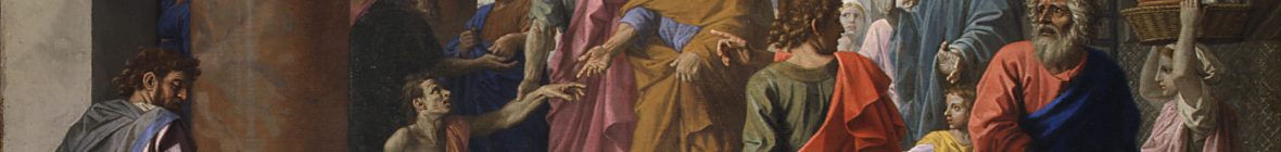 Nicolas Poussin, Petar i Ivan liječe hromoga prosjaka (1655.)