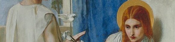 Dante Gabriel Rossetti, Ecce Ancilla Domini (1850.)