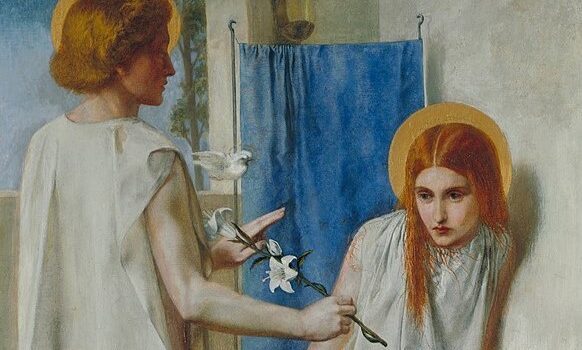 Dante Gabriel Rossetti, Ecce Ancilla Domini (1850.)