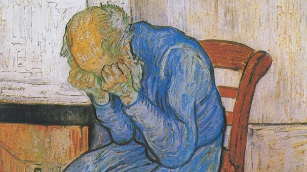 Vincent van Gogh, Na pragu vječnosti (Starac u žalosti, 1890.)