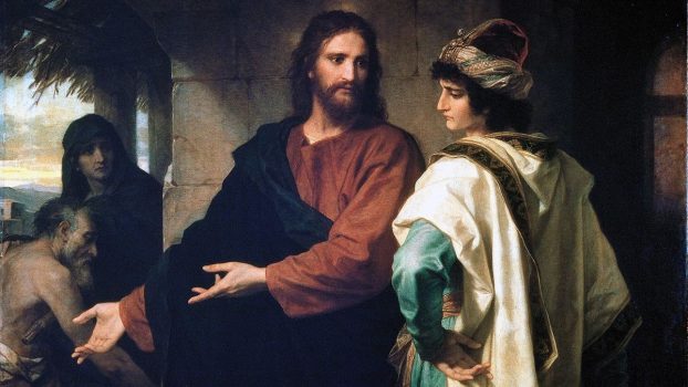 H. Hofmann, Krist i bogati mladić