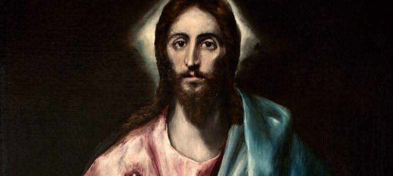 El Greco, Krist Spasitelj (oko 1612.)