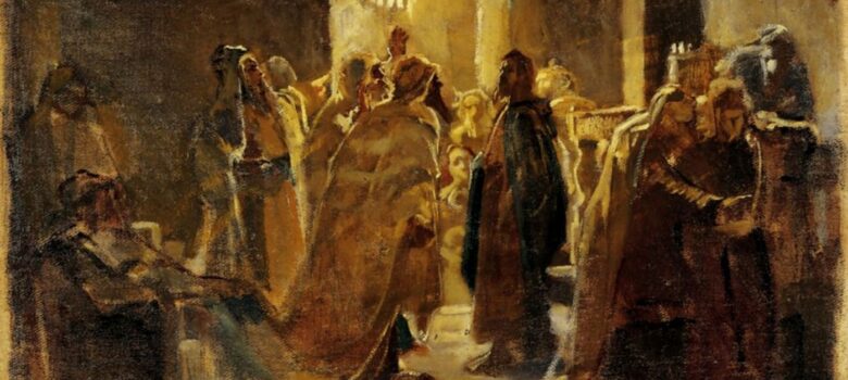 Nikolaj Nikolajevič Ge, Krist u sinagogi (1868.)